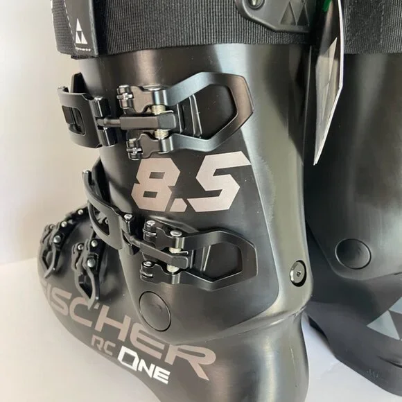NWT Fischer Black RC One 8.5 Ski Boots - Picture 12 of 16